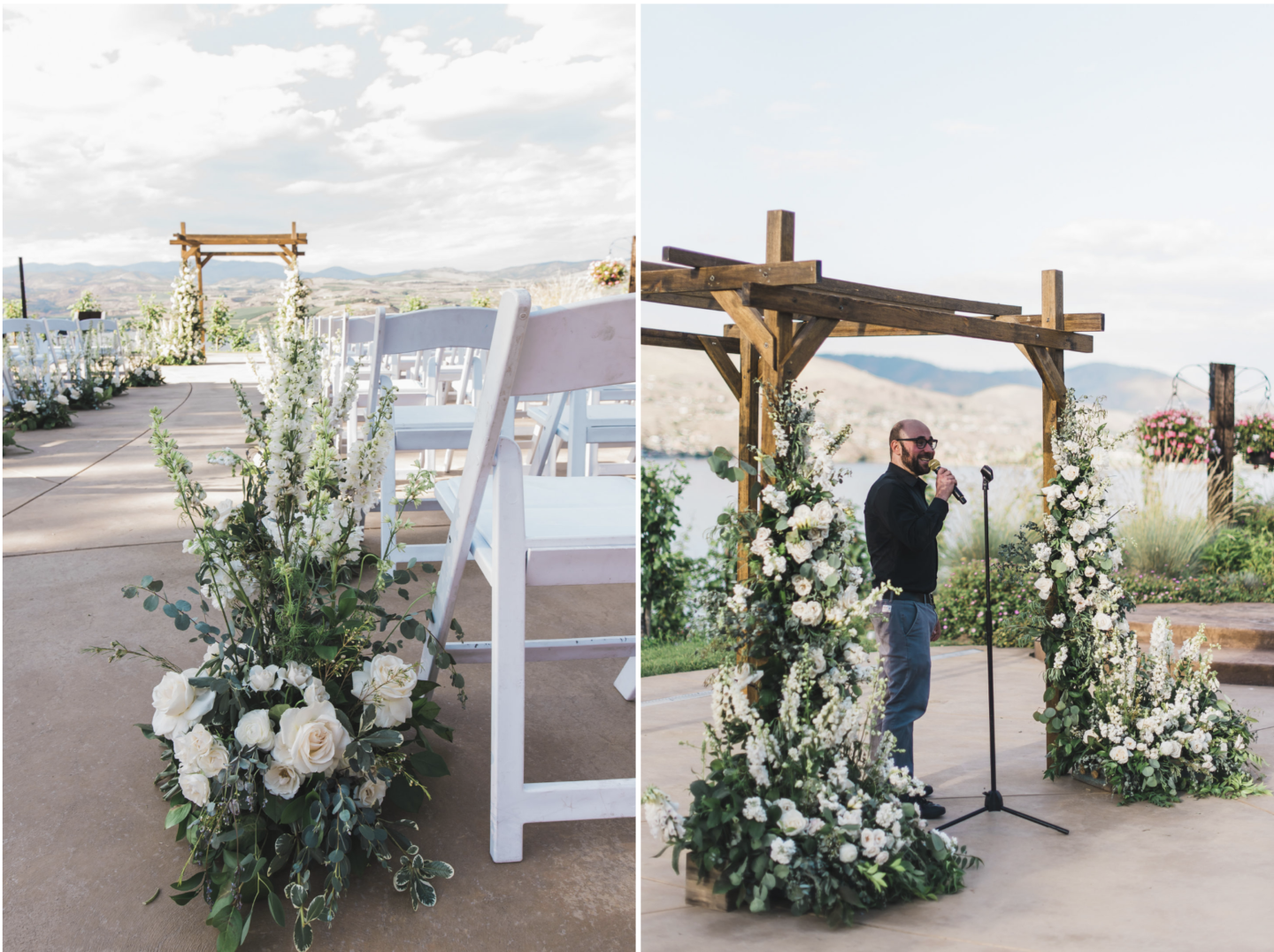 Wedding Ceremony Floral Design