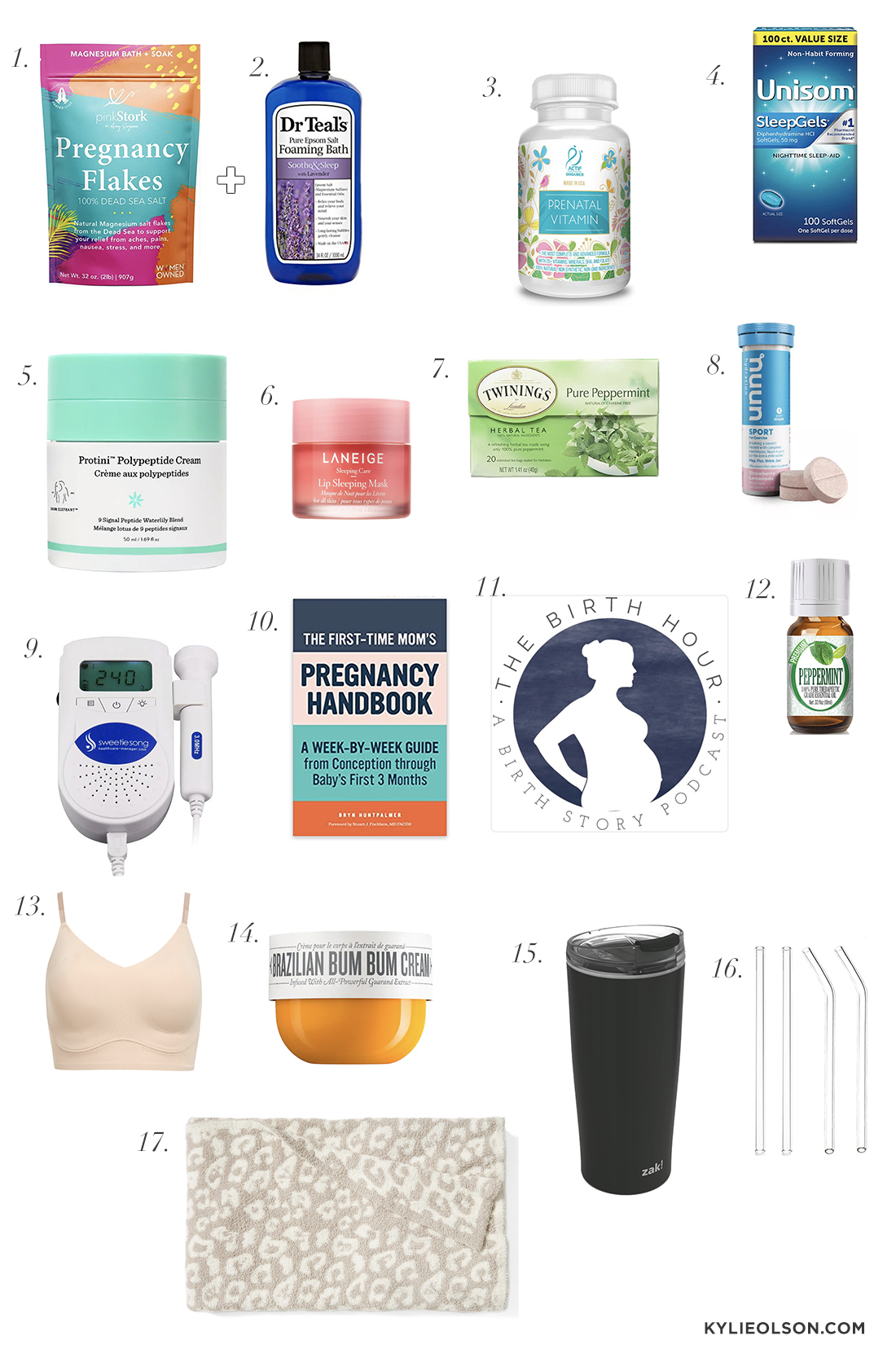 Third Trimester Pregnancy Must Haves